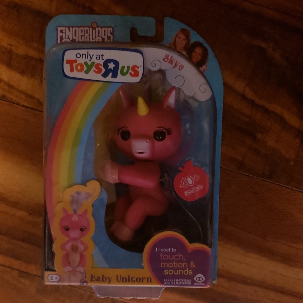 Baby Unicorn Toy - Pink